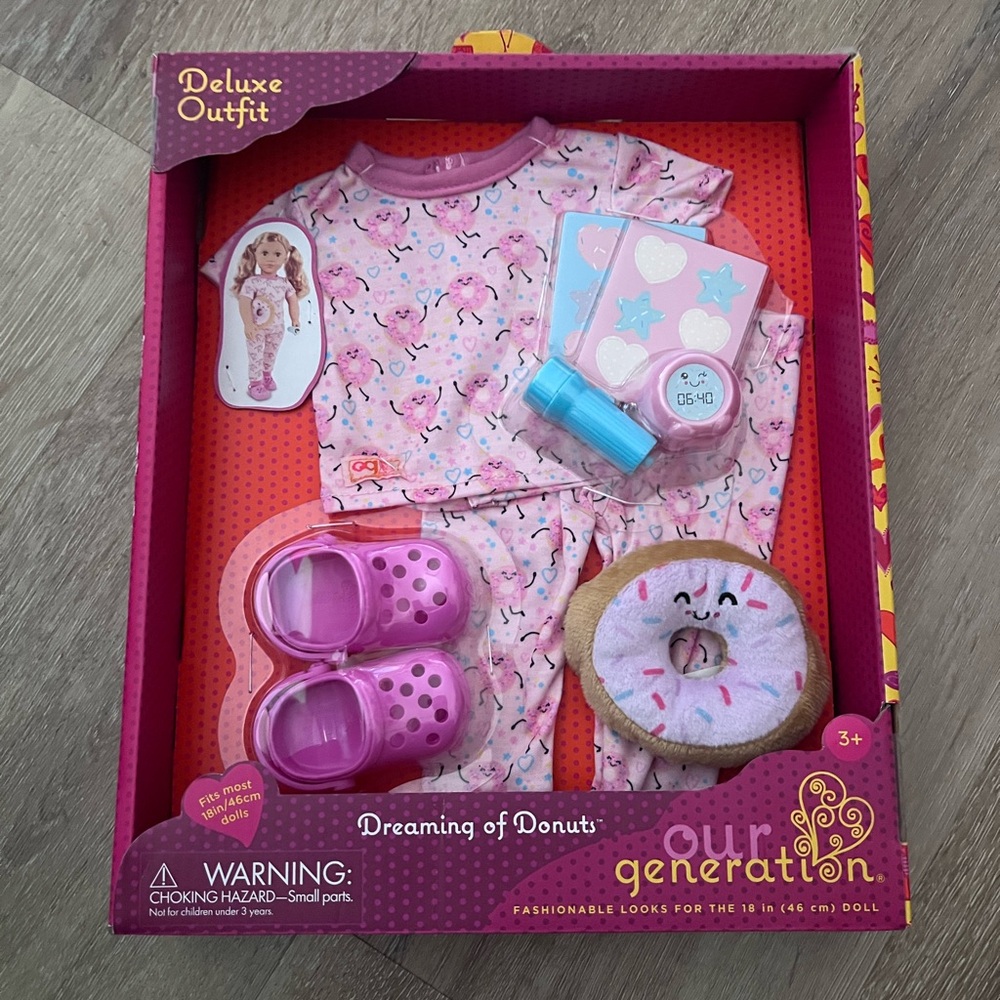 Our Generation Dreaming of Donuts Deluxe Outift